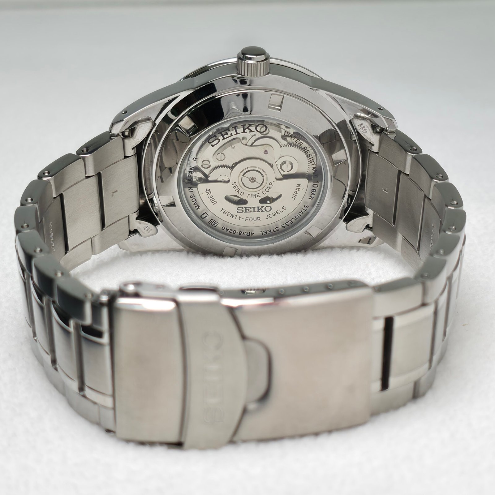 Seiko Automatic "Open Heart" (Esfera Azul) - Imagen 4