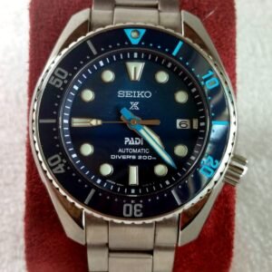 SEIKO Prospex Sumo PADI SBDC049. Esfera azul PADI
